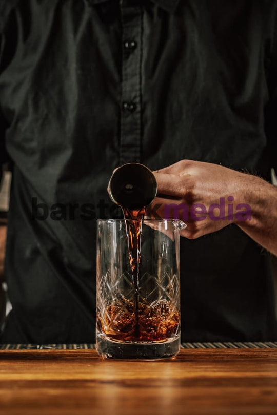 Jigger Pour into Mixing Glass III